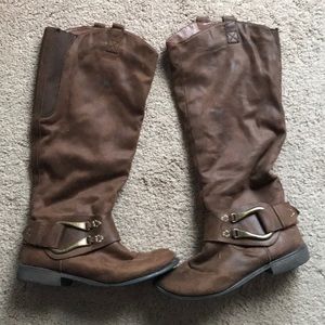 Brown riding boots size 8.5